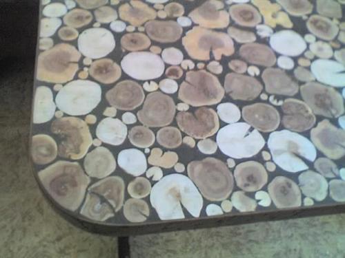 Столешница из спила дерева. Стол из спила дерева – оригинальный вариант для домашнего и дачного интерьера