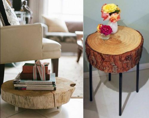 Стол со спила. Особенности столов из спилов