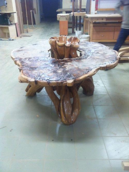 Стол из спила дерева своими руками — стильные и оригинальные идеи создания столов и идеи по выбору их дизайна (140 фото)