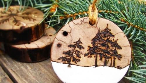 Спил дерева в интерьере. 10 потрясающих предметов декора из спилов дерева