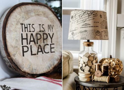 Толстый спил дерева применяемый в интерьере.  Породы древесины, используемые в оформлении, и их основные характеристики