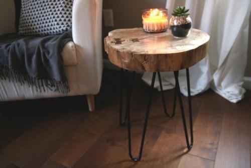 Стол из спила дерева своими руками. Чем хорош стол из спила?