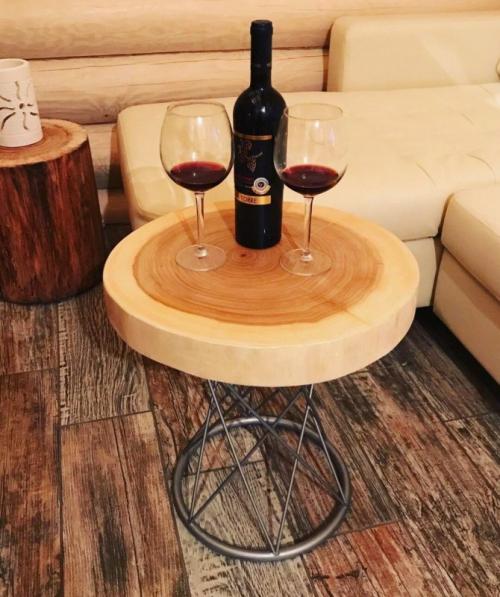 Стол из спила дерева своими руками. Чем хорош стол из спила?