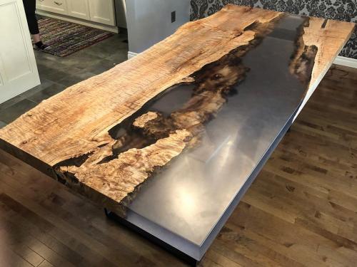 Журнальный столик из спилов и эпоксидной смолы. Технология изготовления стола из эпоксидной смолы, интересные идеи