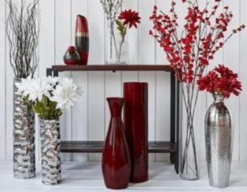 Ветки для напольных ваз. Оформление декора ветками в напольных вазах