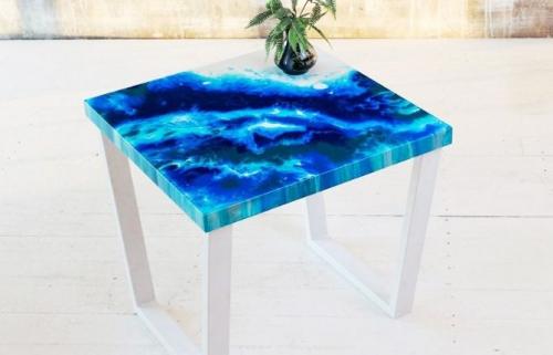 Журнальный столик из эпоксидной смолы своими руками. Как сделать стол из эпоксидной смолы своими руками: пошаговые мастер-классы с фото