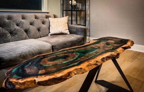 Журнальный столик из эпоксидной смолы своими руками. Как сделать стол из эпоксидной смолы своими руками: пошаговые мастер-классы с фото