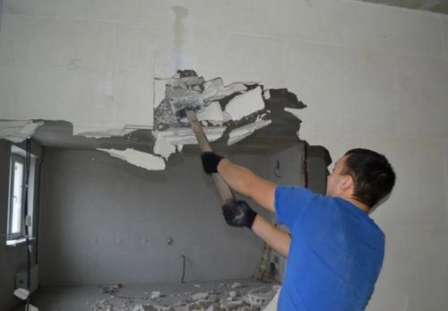 Демонтаж арки из гипсокартона. Демонтаж гипсокартона — сколько в среднем стоит?