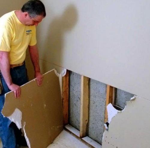 Демонтаж арки из гипсокартона. Демонтаж гипсокартона — сколько в среднем стоит?