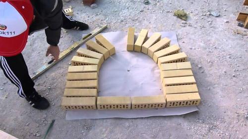 Каркас для арки своими руками. Возводим арку из кирпича своими руками