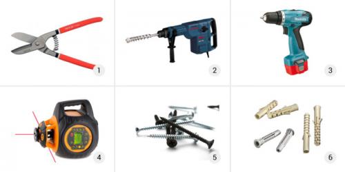 Направляющие под гипсокартон. Как крепить направляющие для гипсокартона?