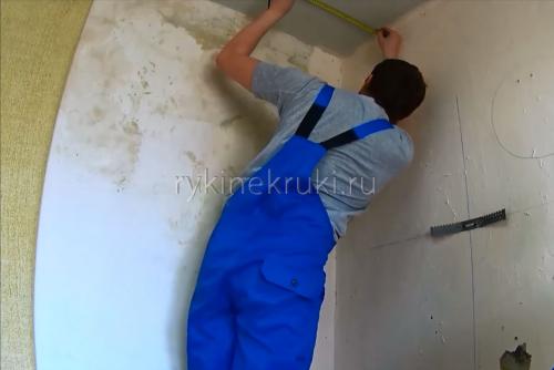 На каком расстоянии крепить профиль под гипсокартон. Уро.  Как крепить профиль для гипсокартона к стене (каркас)