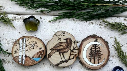 Как сделать спилы дерева своими руками. Декор и поделки из спилов дерева