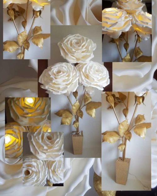 Поделки из изолона своими руками. Цветы из изолона своими руками: легкий мастер-класс для начинающих