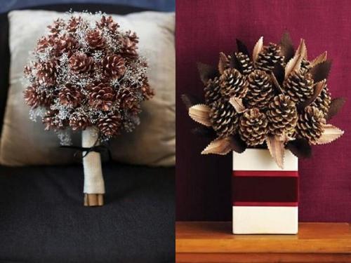 8 красивых новогодних букетов. Идеи новогодних букетов и композиций для праздничного интерьера 05 8 красивых новогодних букетов. Идеи новогодних букетов и композиций для праздничного интерьера 05