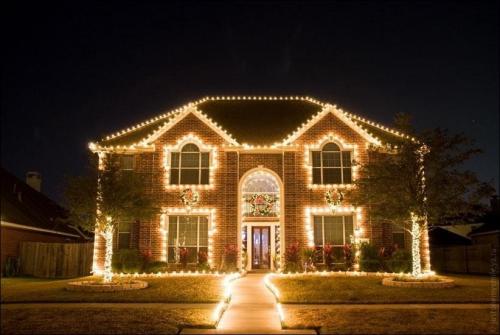 Как украсить дом снаружи на Новый год своими руками. Украшение фасада: самые топовые идеи к Новому 2022 году