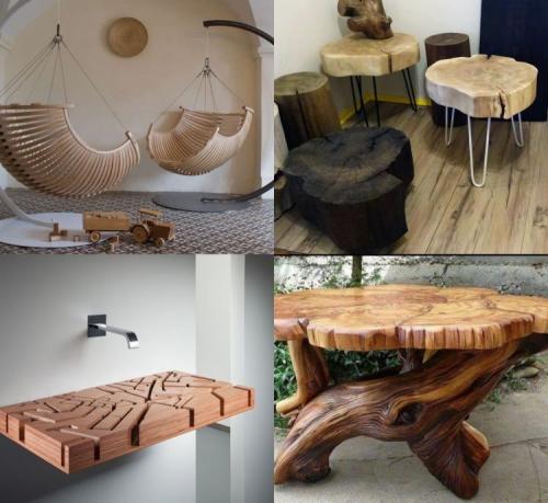 Декор из дерева для дома. Декор из дерева — комбинирование идей и обзор основных элементов оформления при помощи дерева (120 фото)