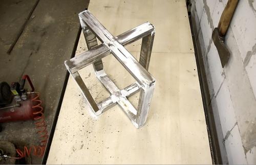 Стол из спила дерева своими руками. Журнальный столик из спила березы