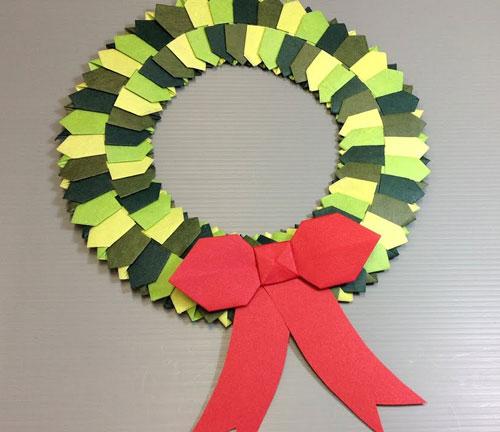 Новогодняя композиция своими руками в школу. Новогодние поделки из бумаги