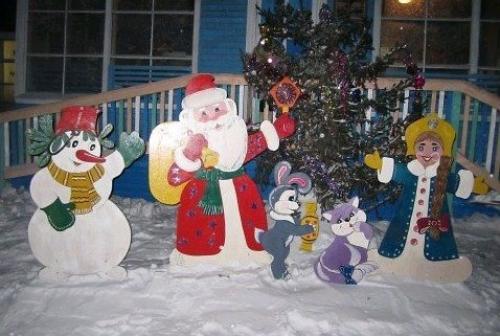 Новогодние поделки из фанеры. Поделки из фанеры — Новый Год: необходимые материалы и инструмент, особенности изготовления двухмерных и трехмерных конструкций