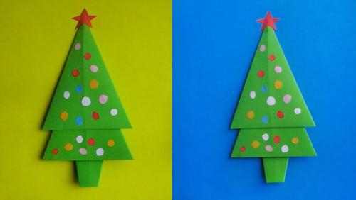 Новогодняя композиция своими руками в школу. Новогодние поделки из бумаги