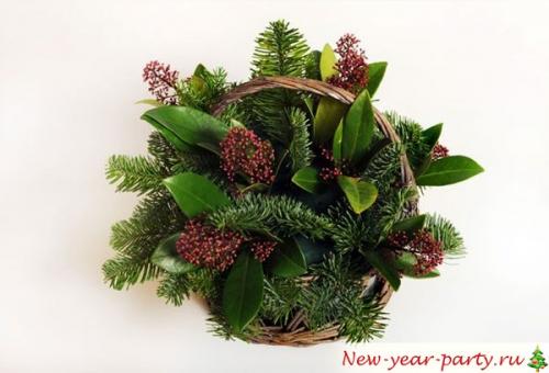 Экибаны из сосновых веток своими руками. Как сделать поделку Новогодний букет своими руками? 36 Экибаны из сосновых веток своими руками. Как сделать поделку Новогодний букет своими руками? 36