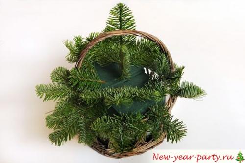 Экибаны из сосновых веток своими руками. Как сделать поделку Новогодний букет своими руками? 35 Экибаны из сосновых веток своими руками. Как сделать поделку Новогодний букет своими руками? 35
