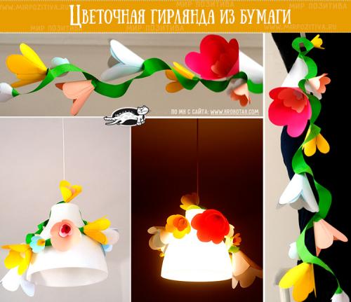 Как украсить комнату на Новый год своими руками из бумаги. Из бумаги