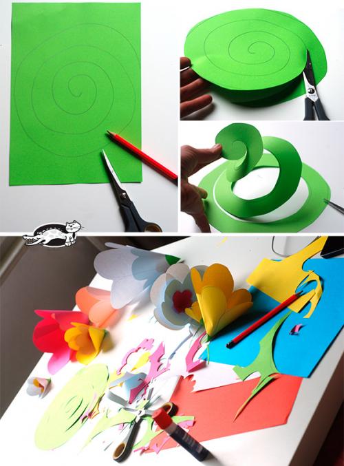 Как украсить комнату на Новый год своими руками из бумаги. Из бумаги