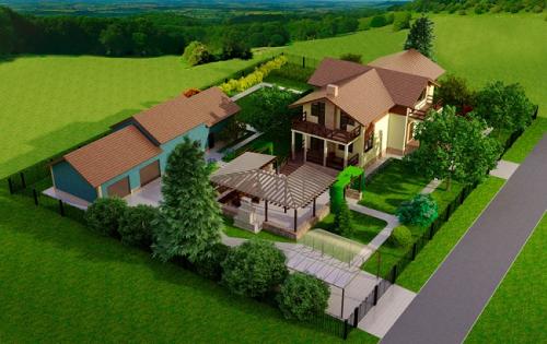 Как украсить двор частного дома своими руками. Как обустроить двор частного дома стильно, бюджетно и функционально (120+ фото) 23 Как украсить двор частного дома своими руками. Как обустроить двор частного дома стильно, бюджетно и функционально (120+ фото) 23