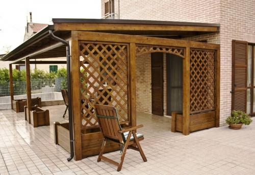 Навес во дворе частного дома. Как правильно выбрать дизайн