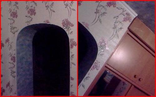 Как сделать арку в дверном проеме из пенопласта. Межкомнатная арка из пенопласта