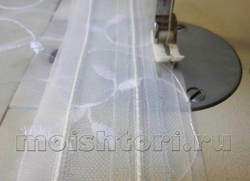 Шторы аркой на кухню. Особенности 21