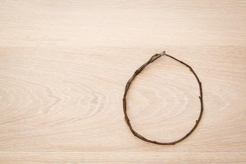 Венок из веток своими руками. Осенний мастер-класс (плетем березовый венок)