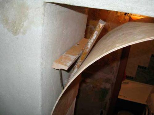 Как сделать арку в дверном проеме из ДВП. Арка своими руками из ДВП