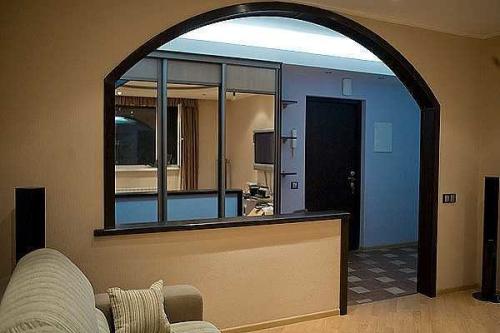 Как сделать арку из гипсокартона если уже есть дверной проем. Выбор дизайна арочного проема 04 Как сделать арку из гипсокартона если уже есть дверной проем. Выбор дизайна арочного проема 04