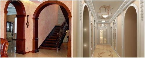 Красивые арки в доме. Арки из гипсокартона в дизайне интерьера