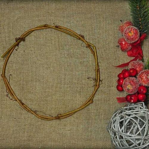 Декор из виноградной лозы. Начальный уровень – делаем венок