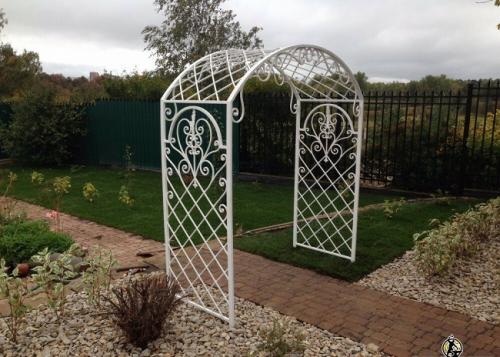 Как выбрать материал и растения для арки. Материал для арок