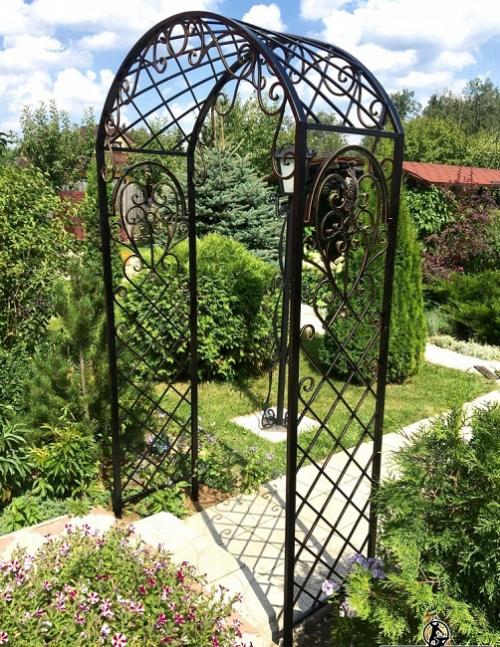 Как выбрать материал и растения для арки. Материал для арок
