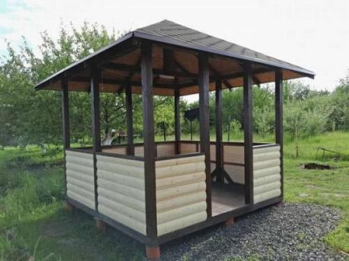 Как сделать садовую беседку своими руками. Чертежи и размеры для самых красивых беседок