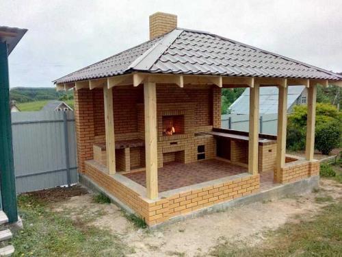 Беседка из жердей. Строительство беседки своими руками (100 фото): поэтапный мастер-класс по строительству, виды конструкции + дельные советы мастеров