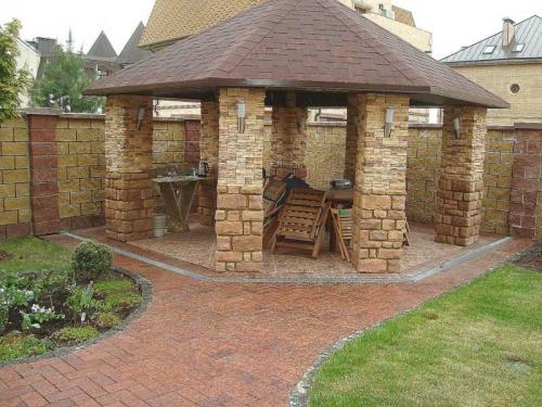 Беседка из жердей. Строительство беседки своими руками (100 фото): поэтапный мастер-класс по строительству, виды конструкции + дельные советы мастеров