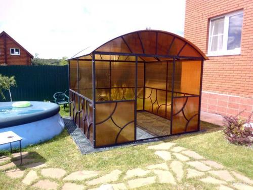 Беседка своими руками. Строительство беседки для дачи своими руками: чертежи, размеры, инструкции