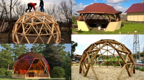 Круглая беседка, как называется. Круглые беседки для дачи –, что выбрать и как построить