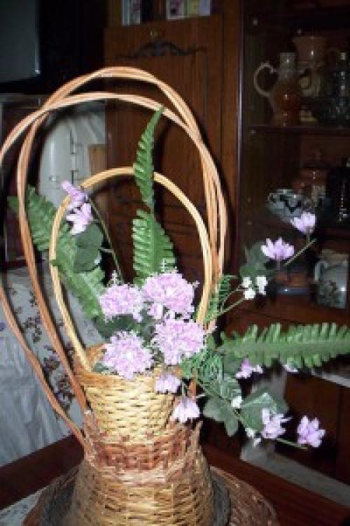 Кашпо из ивы своими руками. 