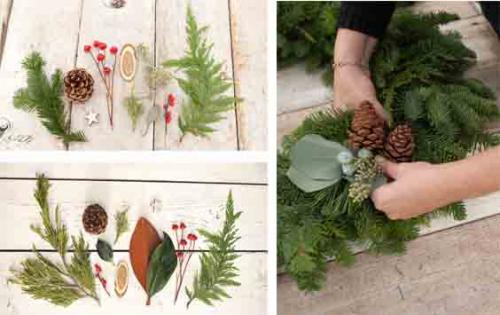 Новогодний венок на дверь своими руками. Новогодние венки на дверь своими руками: 7 пошаговых мастер классов