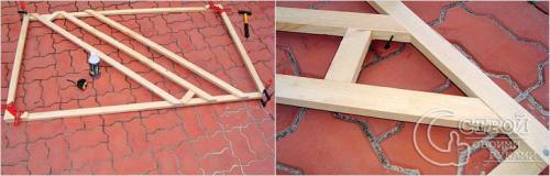 Красивые и простые шпалеры своими руками. Деревянная шпалера