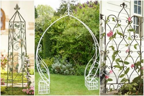 Шпалера своими руками для клематиса. Опора для клематиса своими руками: правила выбора и виды конструкции