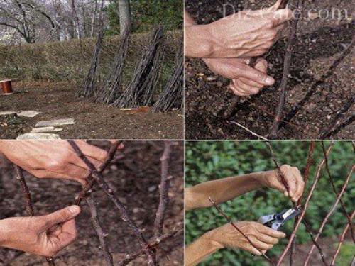 Как сделать опоры для вьющихся растений своими руками. Лучшие идеи шпалер для огурцов, фасоли и прочих вьющихся растений (более 40 фото) 03 Как сделать опоры для вьющихся растений своими руками. Лучшие идеи шпалер для огурцов, фасоли и прочих вьющихся растений (более 40 фото) 03